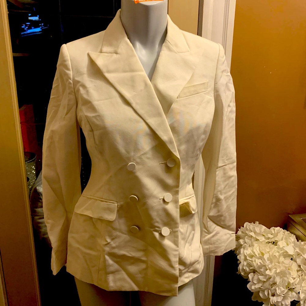 Off white blazer